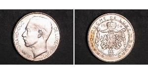 100 Franc Lussemburgo Argento Giovanni di Lussemburgo (1921 - )