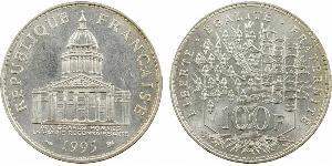 100 Franc Quinta Repubblica francese (1958 - ) Argento 