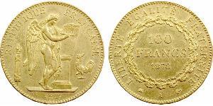 100 Franc French First Republic (1792-1804) Gold 