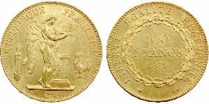 100 Franc French First Republic (1792-1804) Gold 