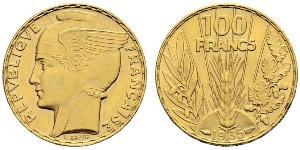 100 Franc French Third Republic (1870-1940)  Gold 