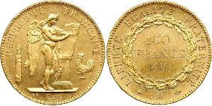 100 Franc French Third Republic (1870-1940)  Gold 