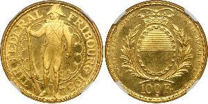 100 Franc Schweiz Gold 