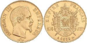 100 Franc Zweites Kaiserreich (1852-1870) Gold Napoleon III (1808-1873)