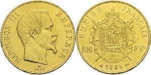 100 Franc Zweites Kaiserreich (1852-1870) Gold Napoleon III (1808-1873)