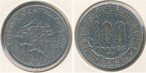 100 Franc Zentralafrikanische Republik Nickel 