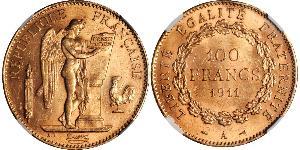 100 Franc Première République française  (1792-1804) Or 