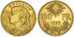100 Franc Suisse Or 