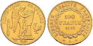100 Franc Primera República Francesa  (1792-1804) Oro 