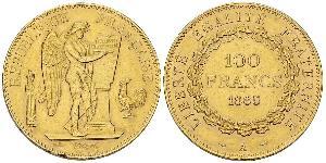 100 Franc Primera República Francesa  (1792-1804) Oro 
