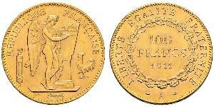 100 Franc Primera República Francesa  (1792-1804) Oro 