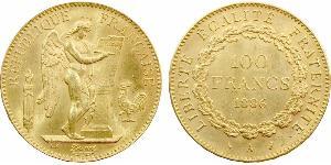 100 Franc Primera República Francesa  (1792-1804) Oro 