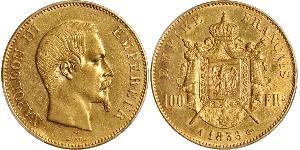 100 Franc Segundo Imperio francés (1852-1870) Oro Napoleon III (1808-1873)