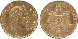 100 Franc Segundo Imperio francés (1852-1870) Oro Napoleon III (1808-1873)