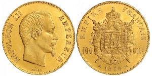 100 Franc Segundo Imperio francés (1852-1870) Oro Napoleon III (1808-1873)