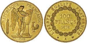 100 Franc Tercera República Francesa (1870-1940)  Oro 