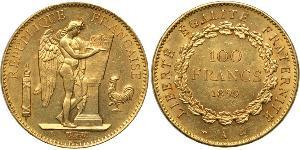 100 Franc Terza Repubblica francese (1870-1940)  Oro 