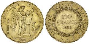 100 Franc Terza Repubblica francese (1870-1940)  Oro 