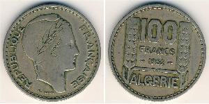 100 Franc Algeria (1962 - ) Rame/Nichel 
