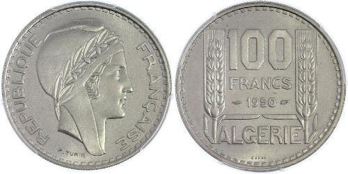 100 Franc Algeria (1962 - ) Rame/Nichel 