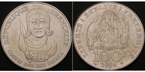 100 Franc Frankreich Silber 