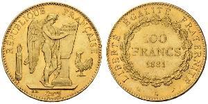 100 Franc 法兰西第一共和国 (1792 - 1804) 金 