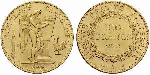 100 Franc 法兰西第一共和国 (1792 - 1804) 金 