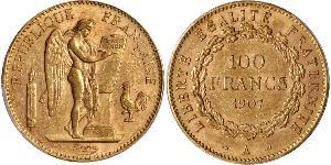 100 Franc 法兰西第一共和国 (1792 - 1804) 金 