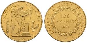 100 Franc 法兰西第一共和国 (1792 - 1804) 金 