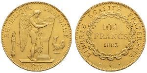 100 Franc 法兰西第一共和国 (1792 - 1804) 金 