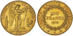 100 Franc 法兰西第三共和国 (1870 - 1940) 金 