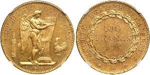 100 Franc 法兰西第三共和国 (1870 - 1940) 金 
