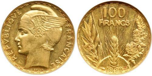 100 Franc 法兰西第三共和国 (1870 - 1940) 金 
