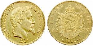 100 Franc 法蘭西第二帝國 (1852 - 1870) 金 拿破仑三世