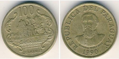100 Guaraní 巴拉圭  