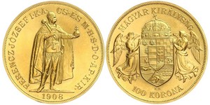 100 Korona Österreich-Ungarn (1867-1918) Gold Franz Joseph I (1830 - 1916)