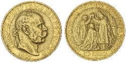 100 Korona Impero austro-ungarico (1867-1918) Oro Franz Joseph I (1830 - 1916)