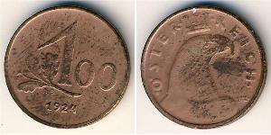 100 Krone Prima repubblica austriaca (1918-1934) Bronzo 