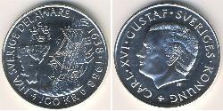 100 Krone Schweden Silber 