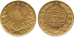 100 Kurush Osmanisches Reich (1299-1923) Gold 