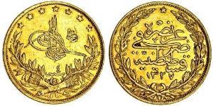 100 Kurush Osmanisches Reich (1299-1923) Gold 