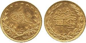100 Kurush Impero ottomano (1299-1923) Oro 