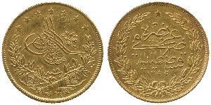 100 Kurush 奥斯曼帝国 (1299 - 1923) 金 