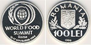 100 Leu Rumania Plata 