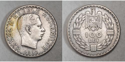 100 Leu Rumania Plata 