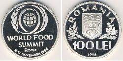 100 Leu Rumänien Silber 