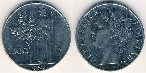 100 Lira Italia Acero 