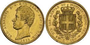 100 Lira Italian city-states Gold 