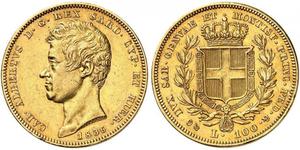100 Lira Italian city-states Or 