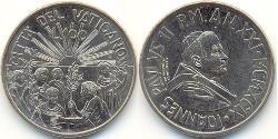 100 Lira Vaticano (1926-) Rame/Nichel John Paul II (1920 - 2005)